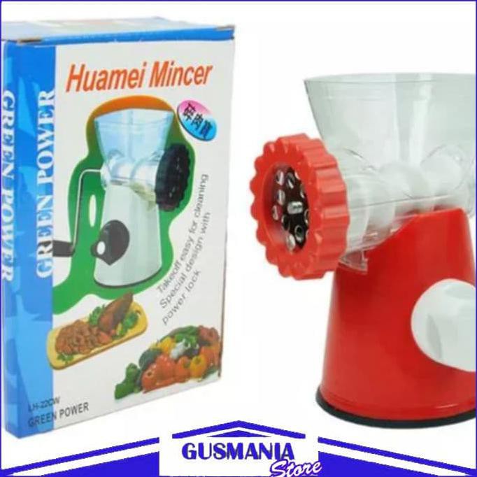 Promo Mesin Penggiling Daging Plastik Alat Gilingan Penggilas Sayuran Manual