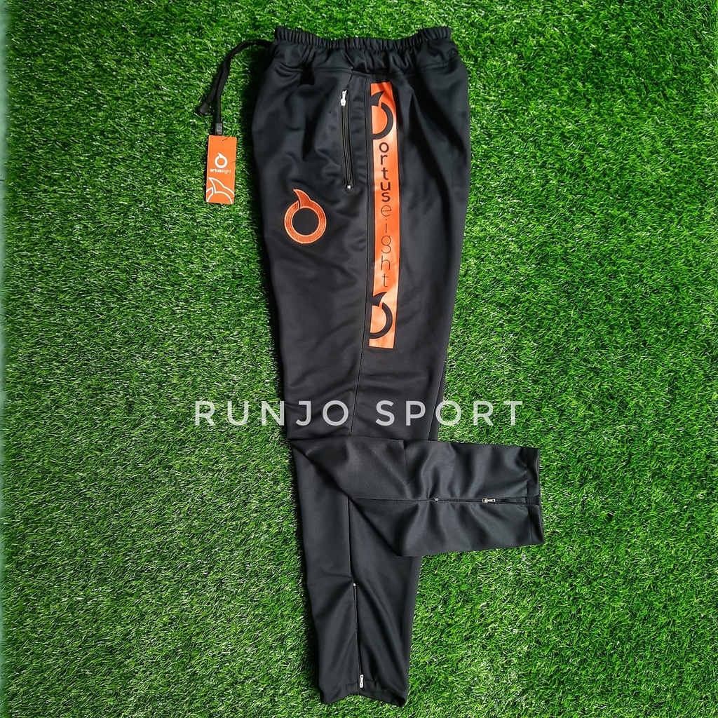 Trackpants Ortus Sport Sweatpants Celana Joger Pants Training Panjang Hitam Pria Wanita Sport