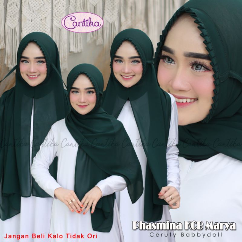 Pashmina Maryam KCB Tali Original Cantika Hijab