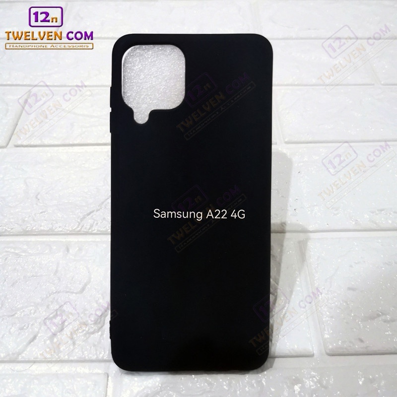 Case Slim Matte Softcase Samsung A22 4G