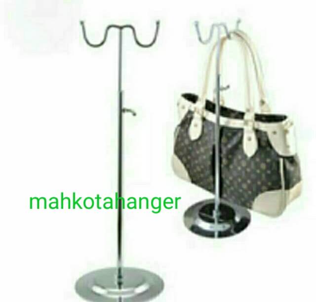 Standing Tas / Gantungan tas aksesoris display serbaguna