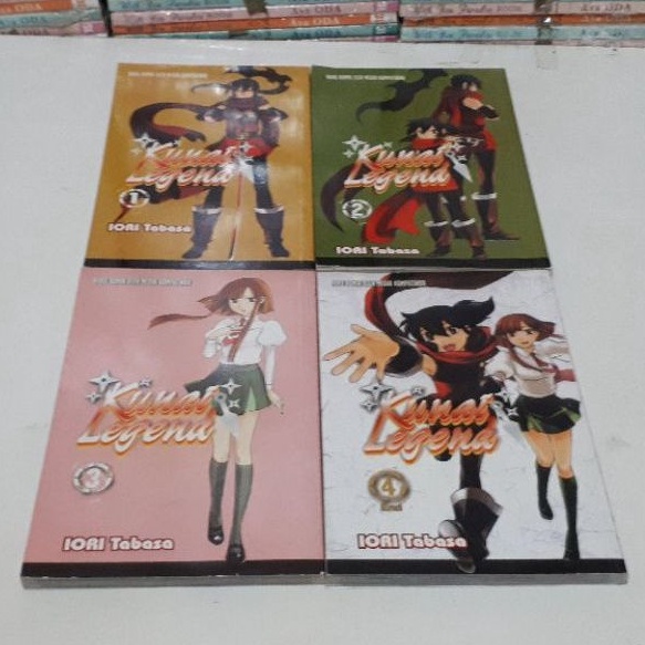 komik  Kunai Legend   vol.1-4 tamat  iori tabasa