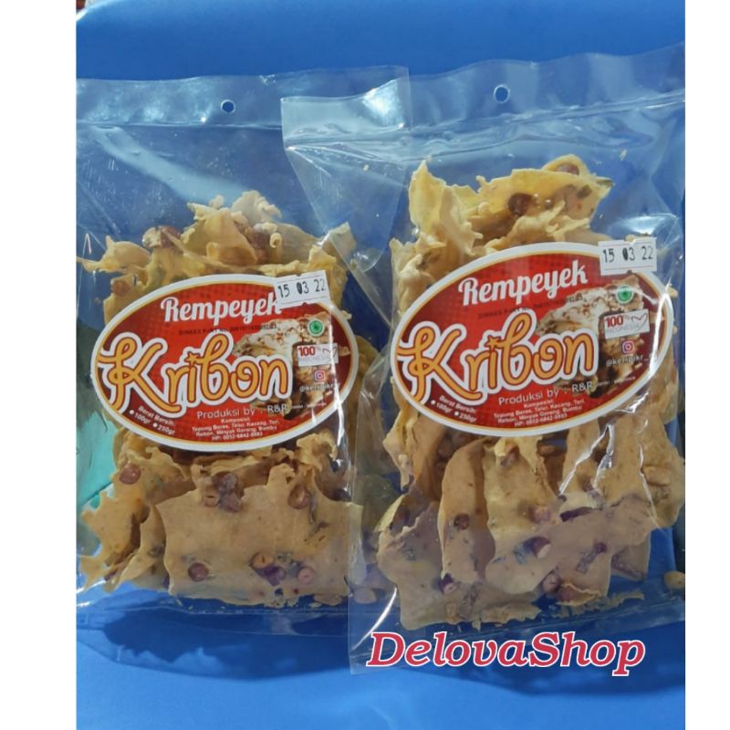 

Rempeyek Kribon/Rempeyek Jambi/Oleh" khas Jambi