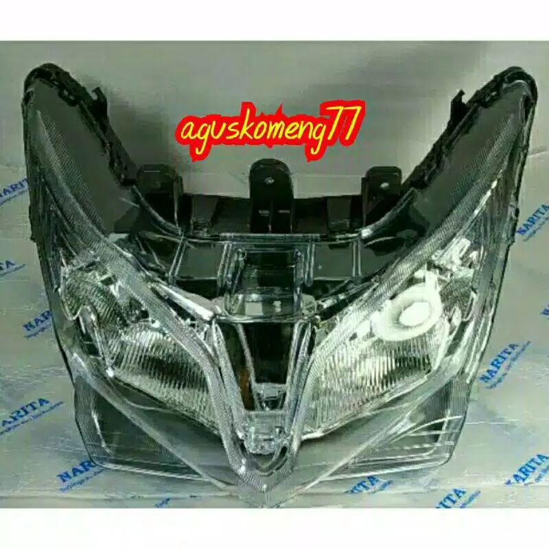 reflektor lampu depan vario 125 2013 2014