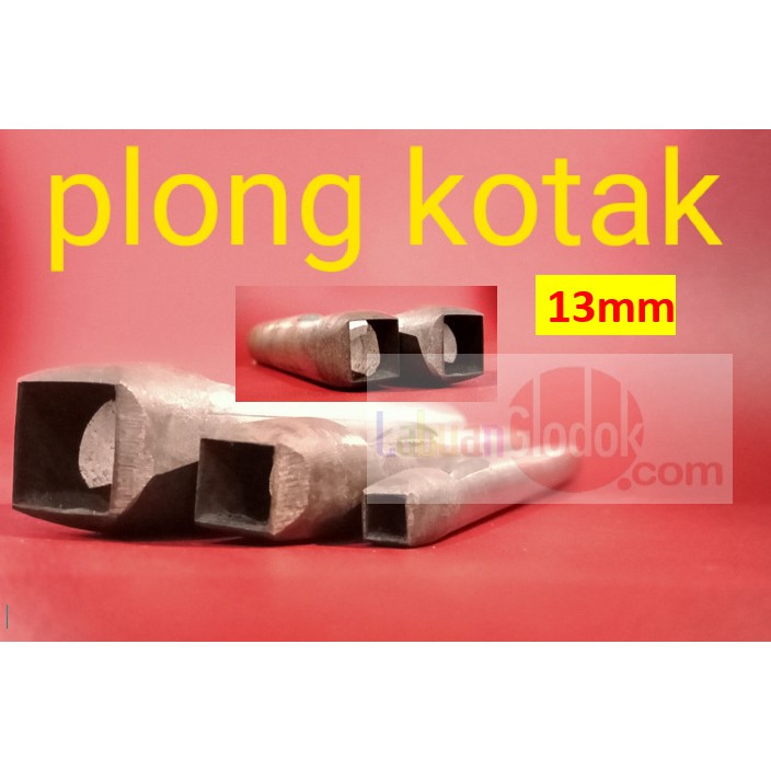 

Plong Kulit bentuk Kotak 13mm/Plong Kotak /Pembolong Kotak 13mm