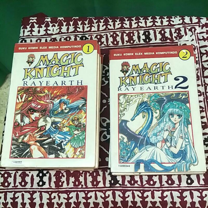 9 buku komik magic knight ray earth 2 special guards duklyon clamp