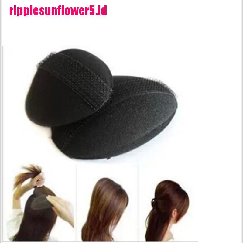 2pcs / set Spons Velcro Penambah Volume Rambut