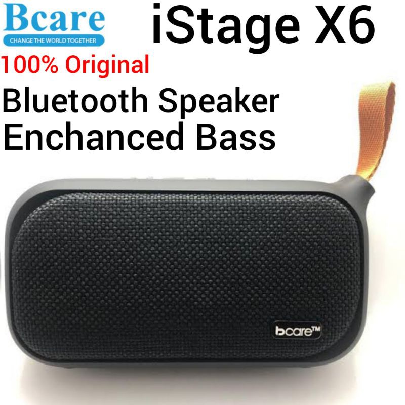 Speaker Bluetooth Bcare iStage X6 M1 Enhanced Bass Salon Spiker Speker