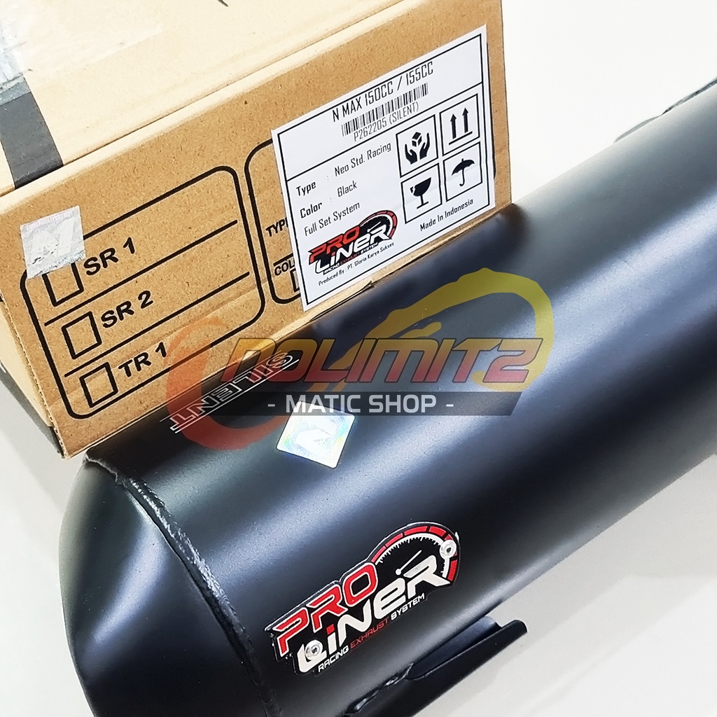 Knalpot ProLiner Pro Liner Neo Silent Standar Racing Yamaha NMAX OLD