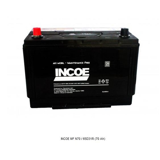 INCOE MF N70 / 65D31R (70 Ah) INMF-N70