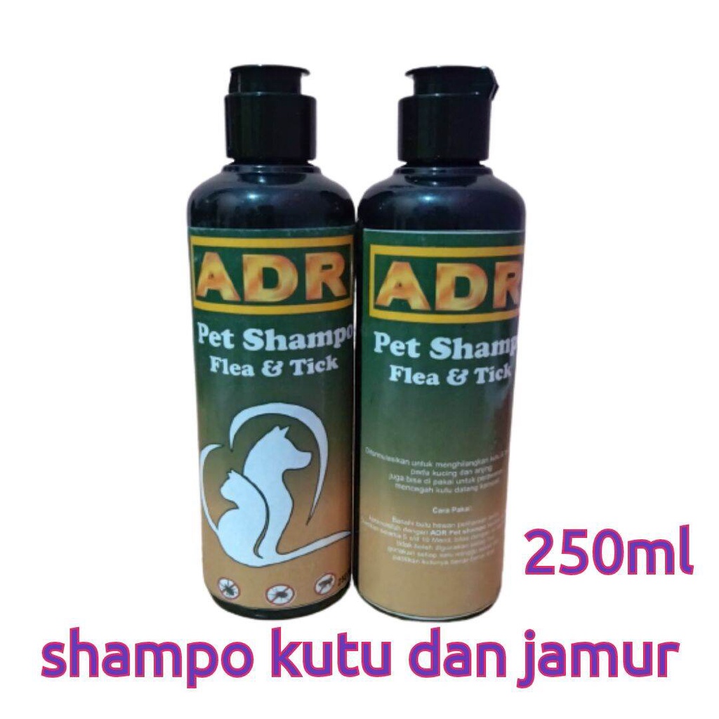 Shampo Kucing &amp;Anjing 250ml plPengilang Kutu Dan Jamur ampuh