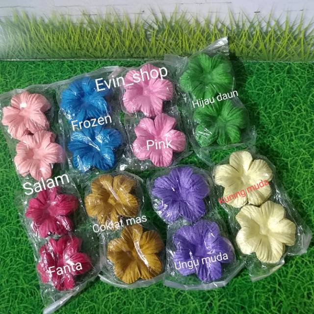 kelopak Bunga Sakura Ukuran 5 Cm/100 lembar