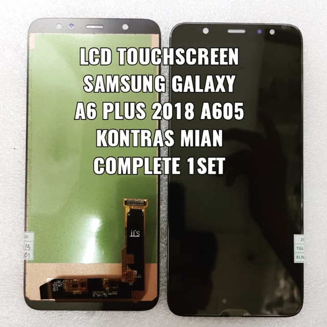 Lcd Touchscreen Samsung A605 Samsung Galaxy A6Plus Kontras Complete