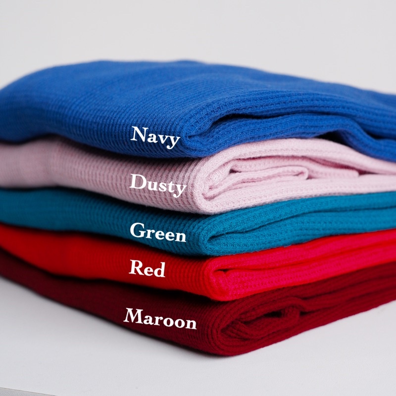 UNIQLO Waffle Henley Long Sleeve Shirt-6
