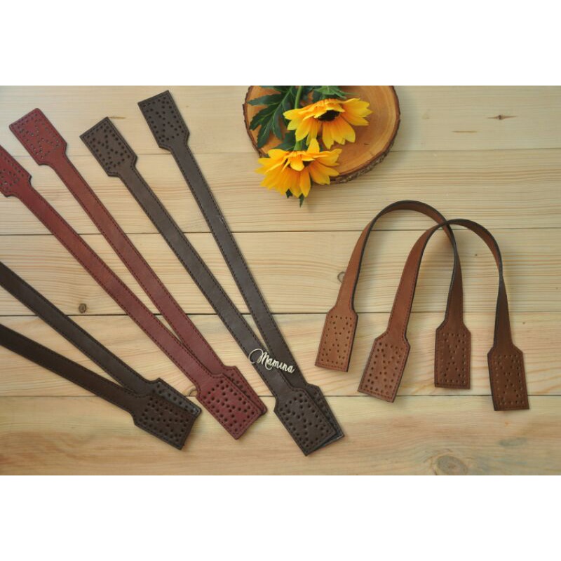 tali tas pendek kulit sapi