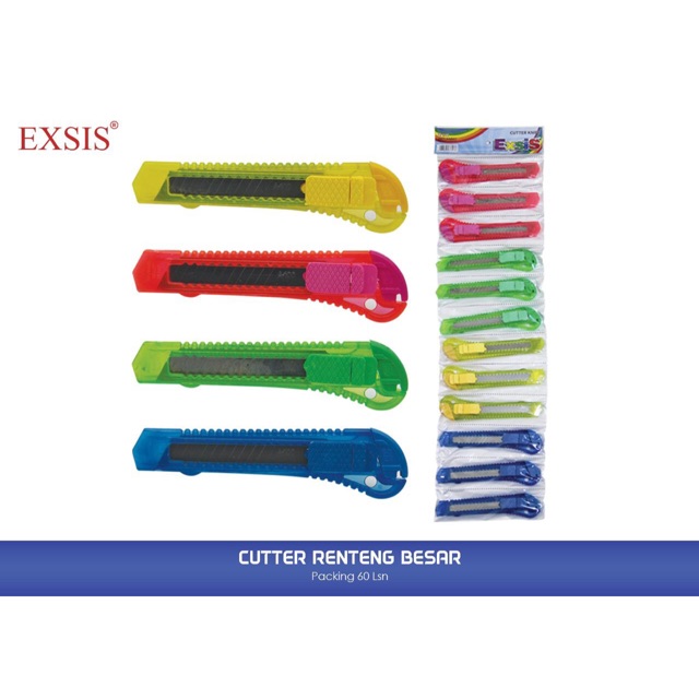 

Cutter renteng exsis besar