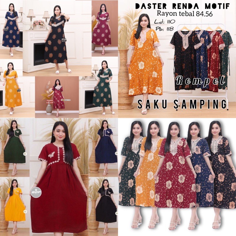 ♨️🆓N̷o̷r̷m̷a̷l̷ ̷R̷p̷ ̷8̷9̷.̷0̷0̷0̷ daster motif rompi kupu DASTER ARAB ZEEMA | RAYON SUPER GRADE A | RESLETING DEPAN BUSUI | RENDA MILO ORI seharga Rp43.000