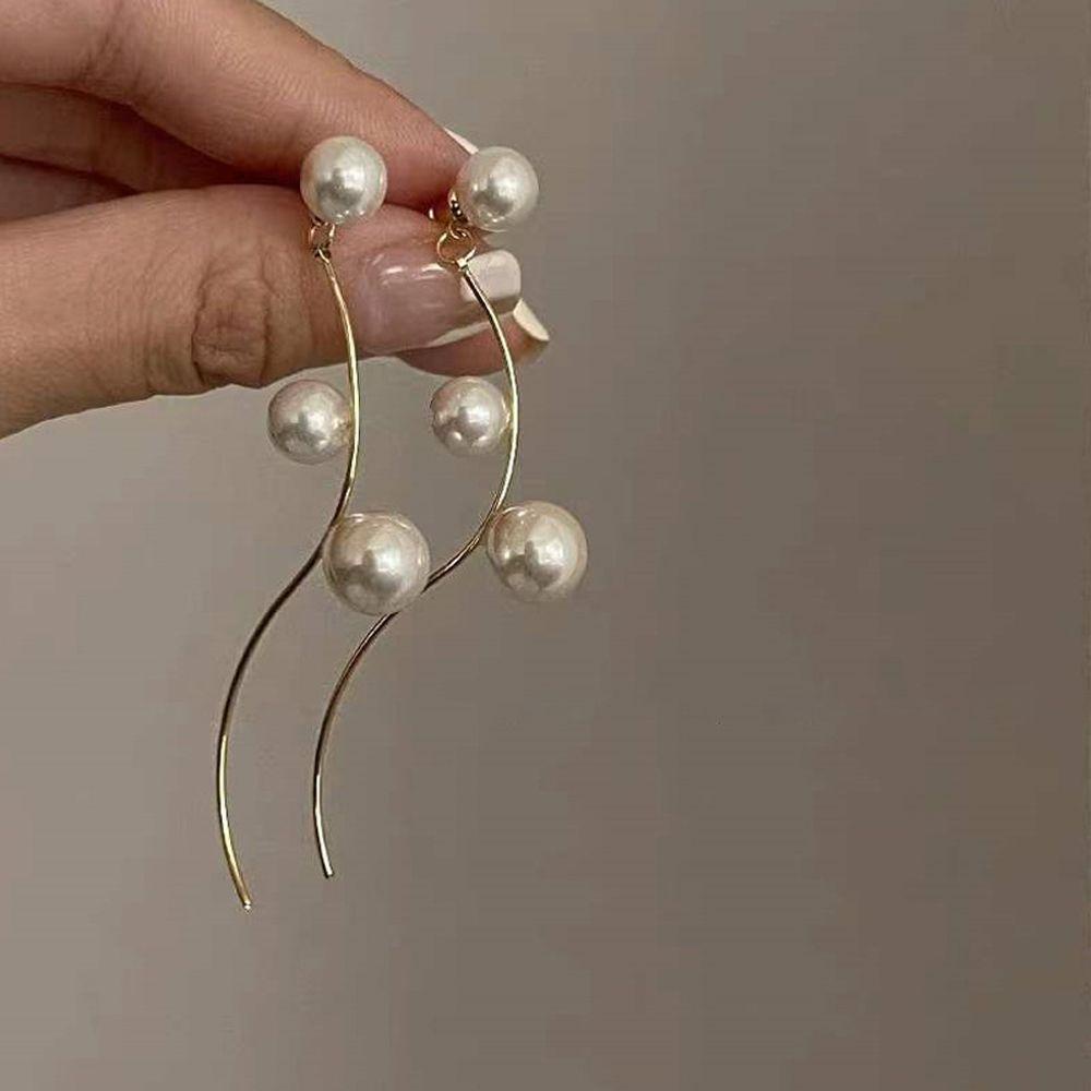 Mxbeauty Anting Wanita Indah Sederhana Lucu Elegan Temperamen Manis Perhiasan Fashion