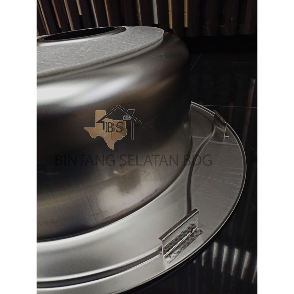 KITCHEN SINK CONI RS 490/ BAK CUCI PIRING BULAT STAINLESS 304 FULLSET