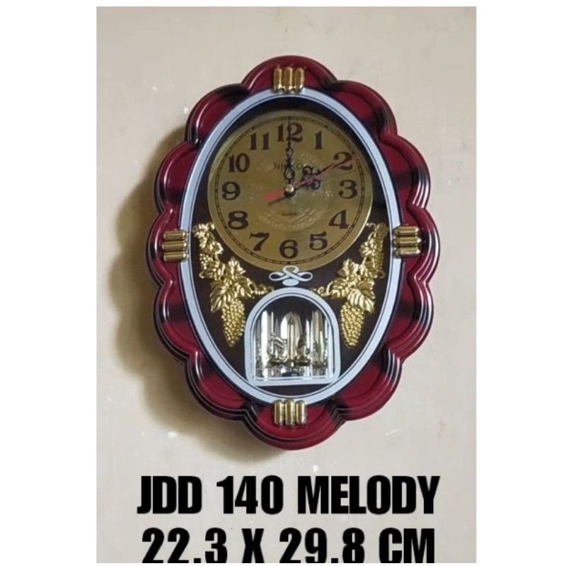 jam dinding Nikko 140 melody