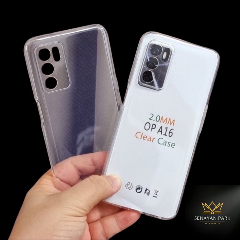 Oppo a16k a15 a12 a3s a16 a76 a5 reno 6 7 a76 a54 a74 a9 a53 a52 a7 a3s a31 / Clear case SOFTCASE 2mm BENING HD Promo sen