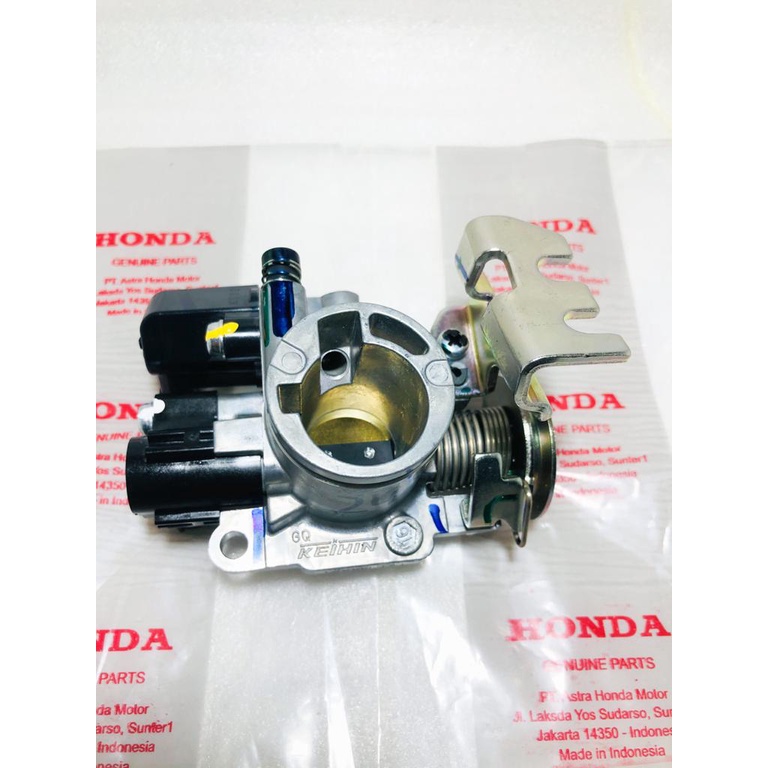 BARU THROTTLE BODY TROTLE BODY TROTOL BODI TB KODE K59 HONDA VARIO 150 FI VARIO 125 FI LED ORI ASLI