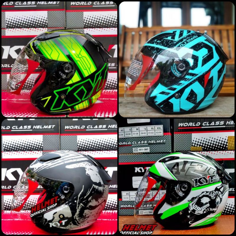 Helm KYT Dj Maru Motif
