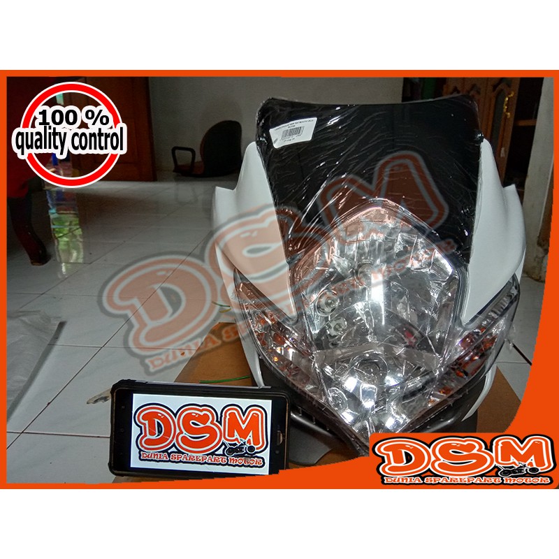 BATOK FU BARONG PUTIH / BATOK FU 2012 PUTIH / BATOK SATRIA FU BARONG WARNA PUTIH BERKUALITAS