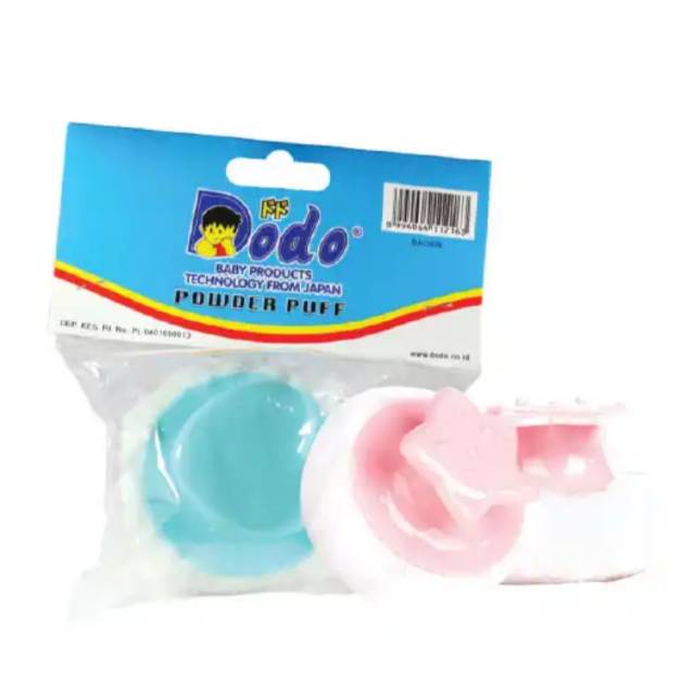 Dodo Powder Puff Bedak DAC-009 (Tersedia varian warna)