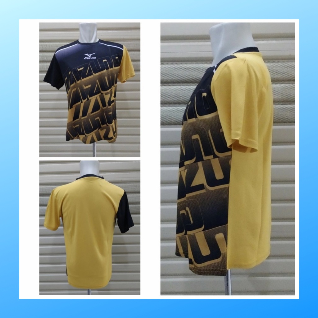 jersey volly pria kaos voli baju bola atasan wanita dewasa t-shirt outfit seragam jarsey kostum olahraga custom pakaian apparel sport jersy volley ball casual jersi suit MZ124 gold