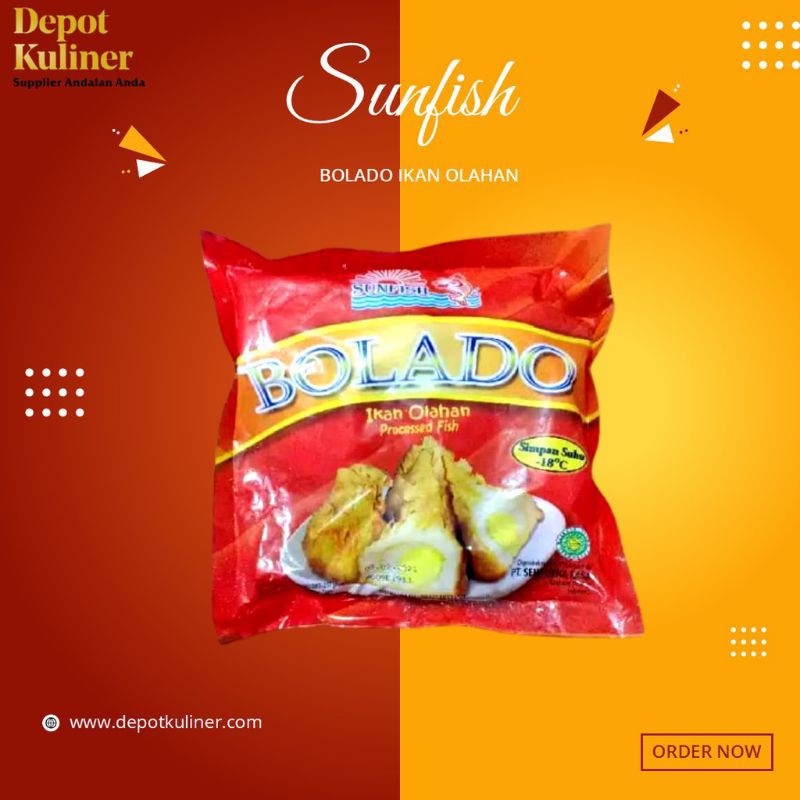 Sunfish Bolado 250G / Ikan Olahan