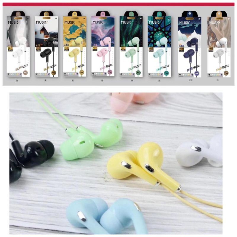 HANDSFREE MACARON U19 KARET EXTRA BASS