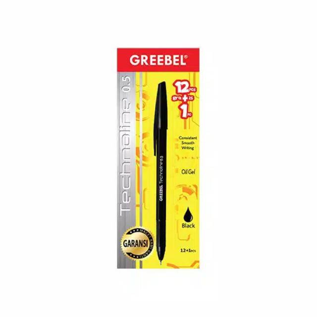 

Grebeel Ballpen Technoline 0,5 black
