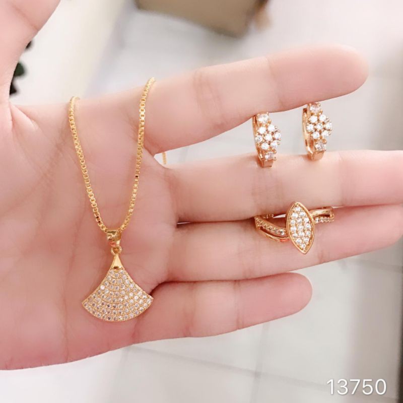 set lapus emas 18 karat ready 88