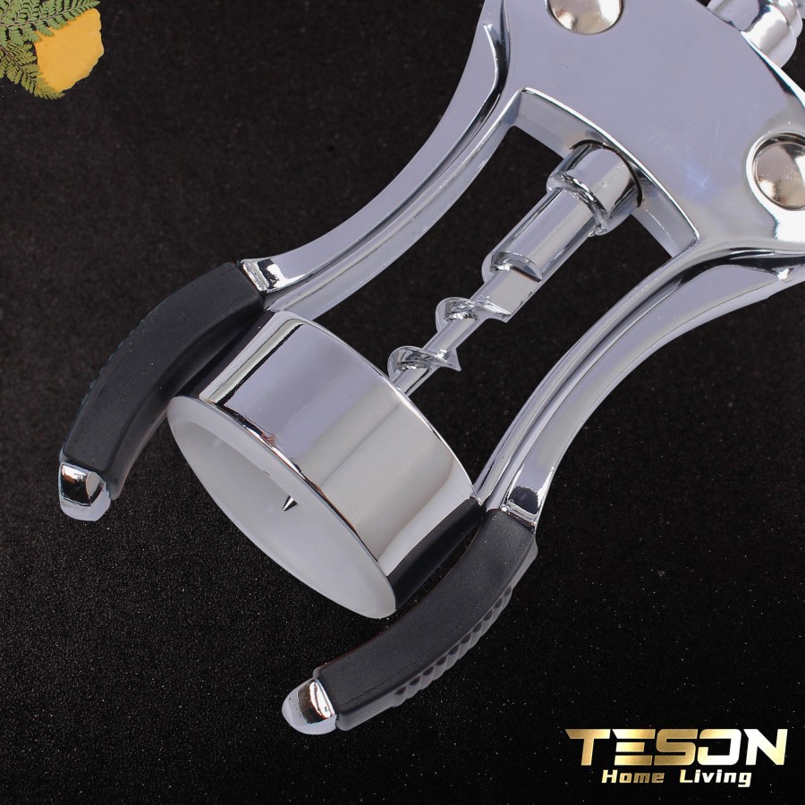 Pembuka Tutup Botol Anggur [Tipe B] Wine Bottle Opener Corkscrew