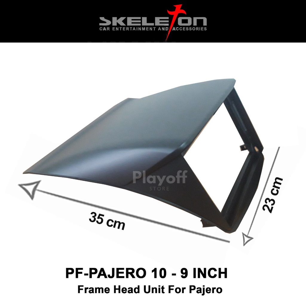 Frame Head Unit 9 Inch Mobil Pajero 2010 up Android Skeleton