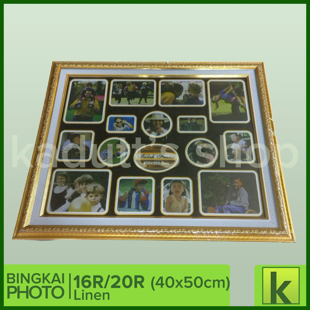 16R / 20R Linen (40x50 cm) Bingkai / Pigura / Frame Foto Murah