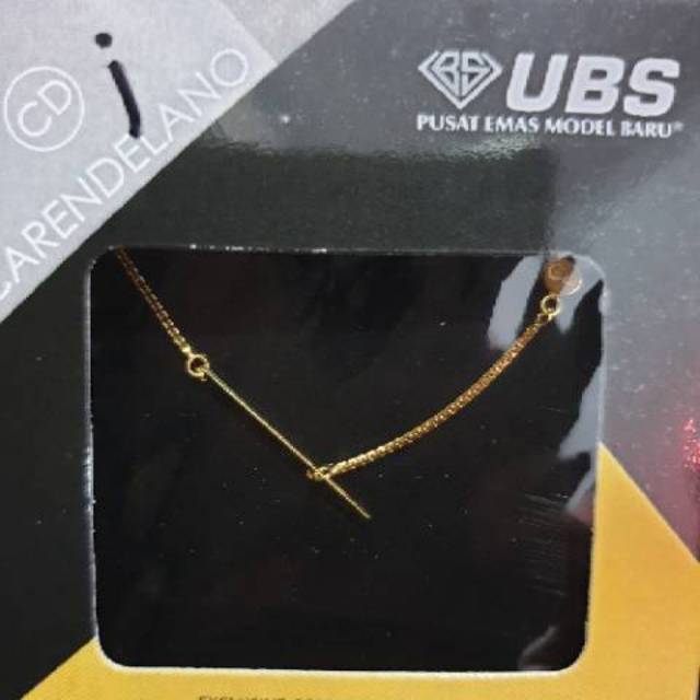 kalung carendelano huruf kalung huruf ubs