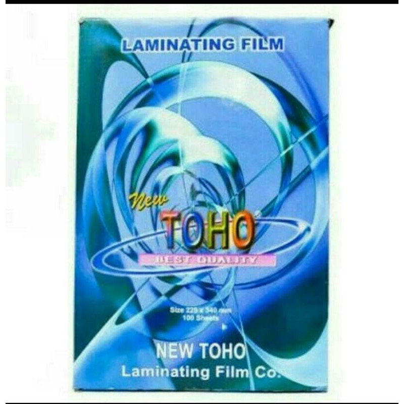 

plastik laminating.film toho.size.A4.isi.100seet