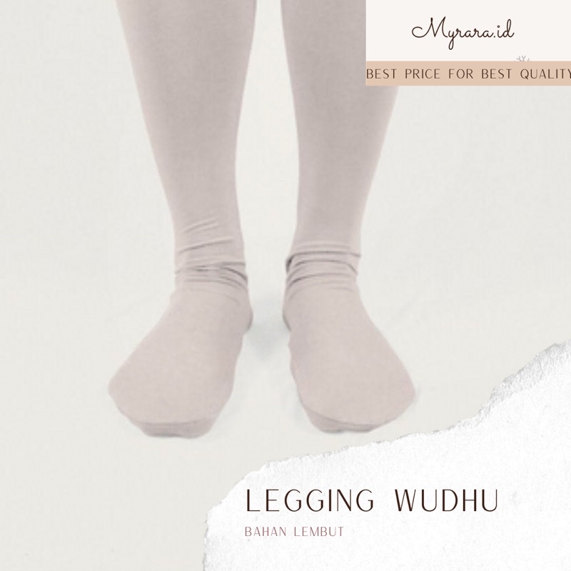 LEGGING WUDHU PO 3 HARI