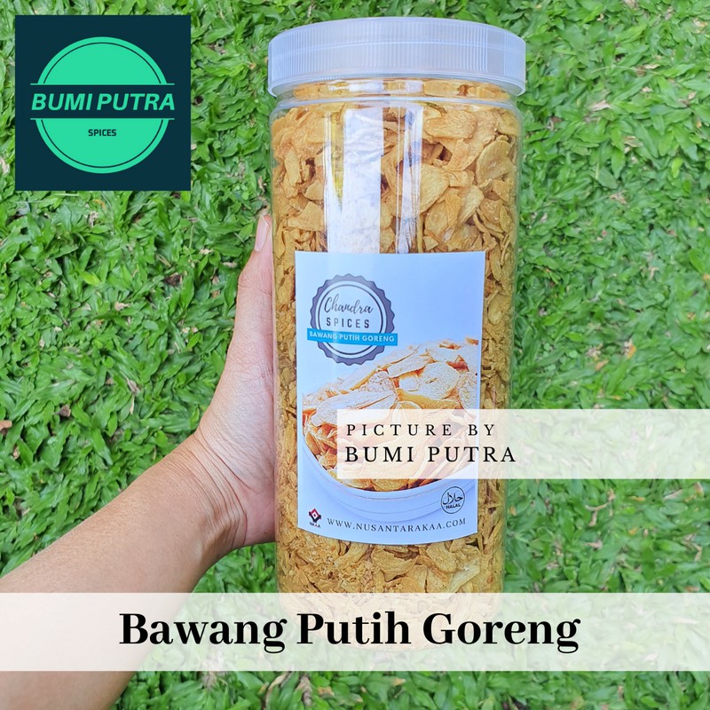 

Bawang putih goreng 500 gr (botol)