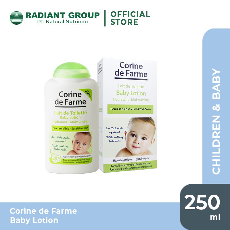 CORINE DE FARME BABY LOTION 250ML