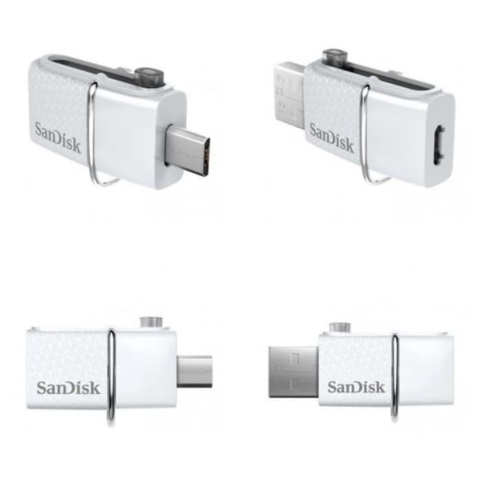 Flashdisk Sandisk OTG 3.0 WHITE 256gb