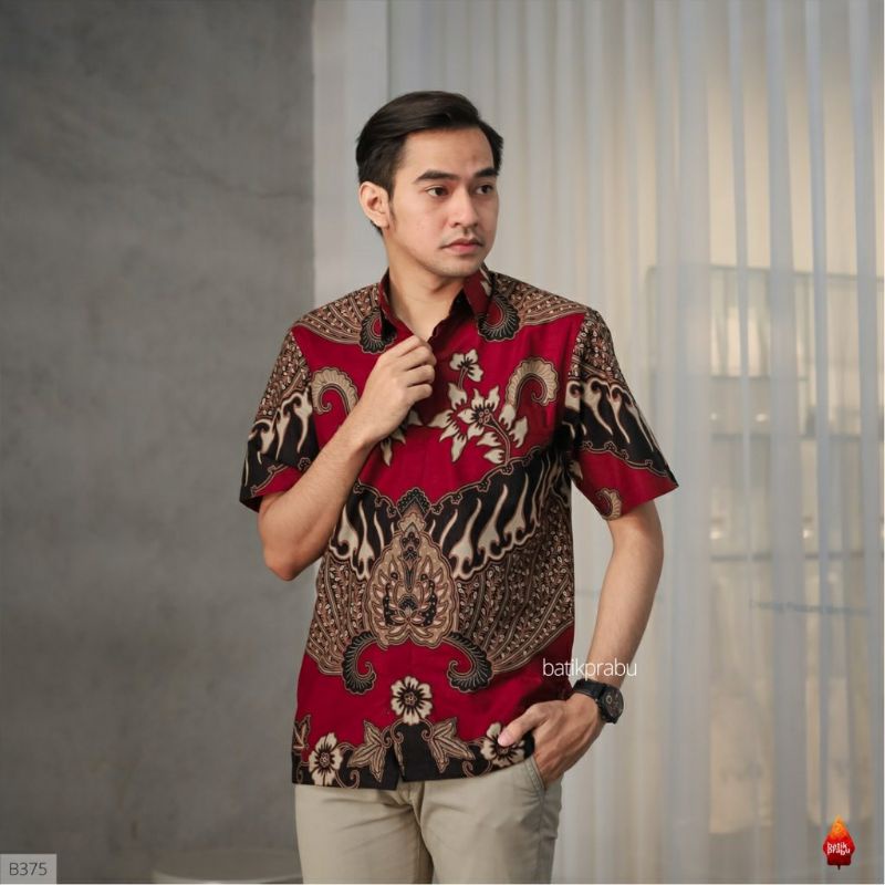 Batik pasangan couple sarimbit pria &amp; wanita batik seragam couple KMC01