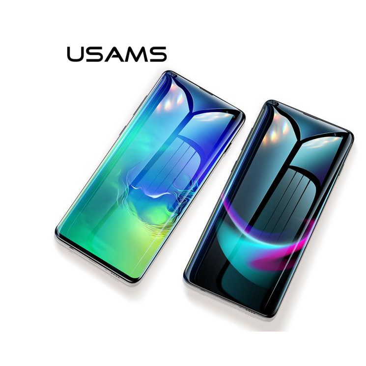 Tempered Glass Samsung S10 USAMS Full Screen Curved Tempered Glass Samsung Galaxy S10