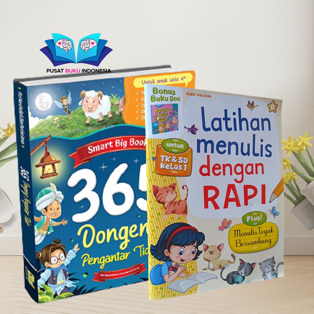 BUKU CERITA DONGENG ANAK TK PAUD LENGKAP BERGAMBAR-PAKET 4