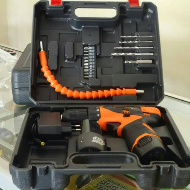 XENON 12v Cordless Drill - Mesin Bor Baterai