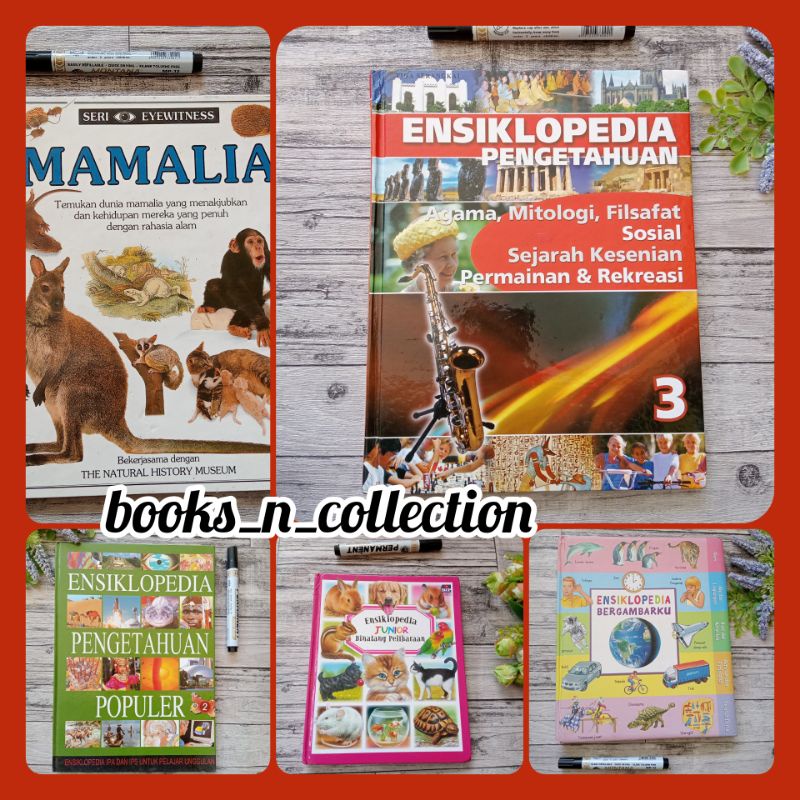 ensiklopedia anak bekas bagus tebal