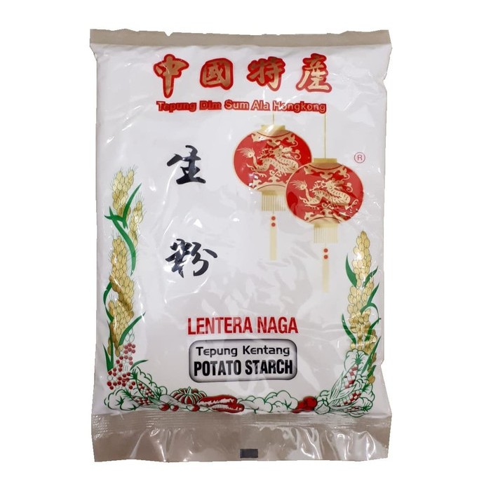 

Potato Starch Lentera Naga Tepung Kentang 500gr Sang Fen Sangfen