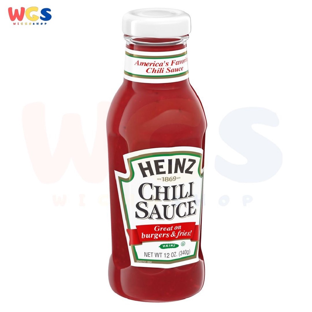 Heinz Chilli Sauce Great on Burgers n Fries 12oz 340g